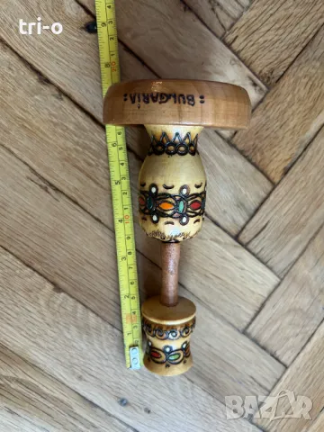 Дървени битови фигурки пирография Хаванчета, свещник, стомни, бъклици, кутийки и други, снимка 9 - Други - 48974460