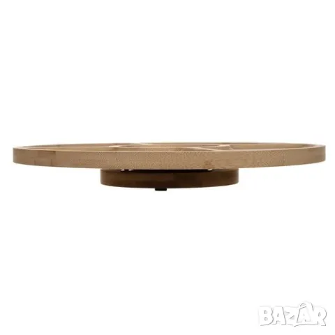 Въртяща се бамбукова дъска за сирена и мезета , снимка 10 - Други стоки за дома - 48042145