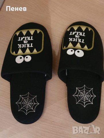 Детски чехли за Хелоуин, снимка 3 - Детски сандали и чехли - 43620993
