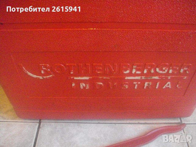 Куфар За Инструменти-ROTHENBERGER Industrial-Немски Голям-Почти Нов-Отличен-370х340х90мм, снимка 3 - Куфари с инструменти - 43569369
