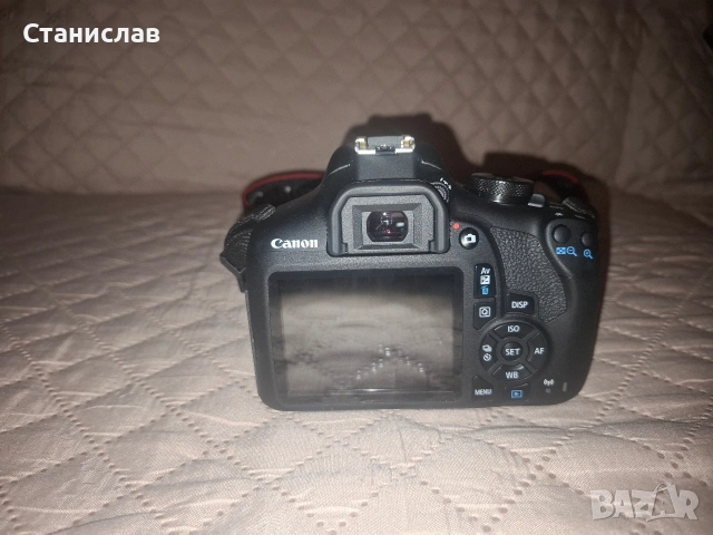 Фотоапарат Canon EOS2000D, снимка 5 - Фотоапарати - 53187667
