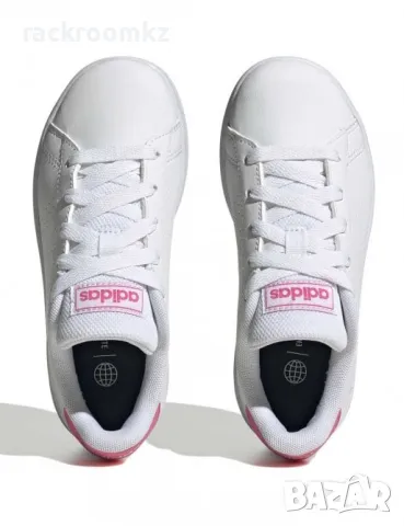 Модни бели кецове Adidas Advantage Lifestyle Court Lace, снимка 5 - Кецове - 47520975