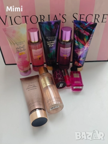 Victoria's Secret подаръчни комплекти, лосиони с блясък, спрейове, снимка 1 - Комплекти и лотове - 43314628