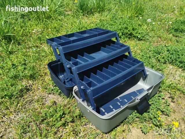 Рибарски куфар на три нива Filstar, снимка 5 - Такъми - 36610670