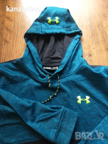 Under Armour Storm Icon Twist Hoody - страхотно мъжко горнище ХЛ, снимка 3 - Спортни дрехи, екипи - 40646007