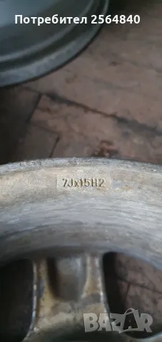 Ал. Джанти 5×112  15цола ЕТ35 7J×15H2, снимка 2 - Гуми и джанти - 49621946