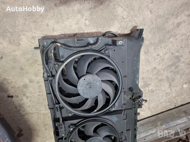 Дифузьор с перки Радиатор Перки Пежо 807 Ситроен C8 2.2HDI, снимка 9 - Части - 49287952