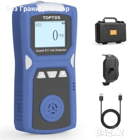 Нов Портативен H2S детектор с тройна аларма и 5-дневна батерия за аварии