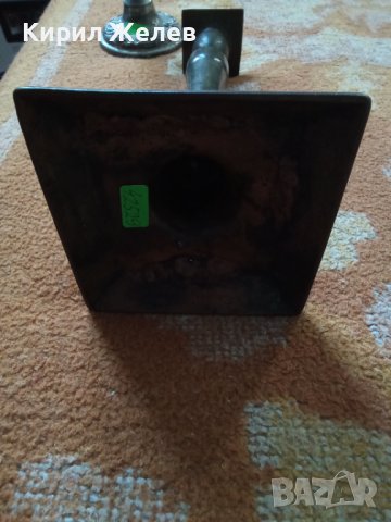 Стар бронзов свещник 42529, снимка 5 - Колекции - 43785647