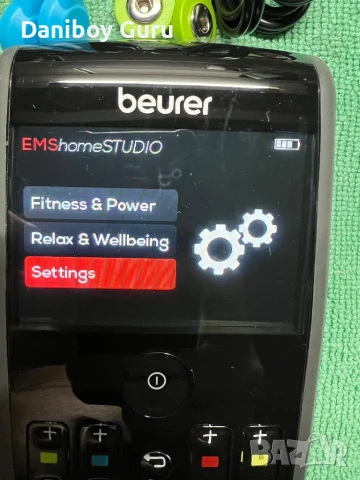 Мускулен стимулатор EMS Home Studio, Beurer БОИРЕР МАСАЖОР модел EM 95, снимка 5 - Масажори - 51352054