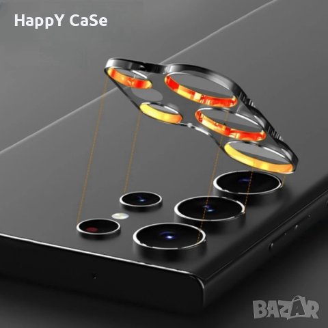 Samsung Galaxy S25 S24 / Ultra / Plus / 3D 9H Стъклен протектор за камера твърдо стъкло, снимка 4 - Фолия, протектори - 43801394