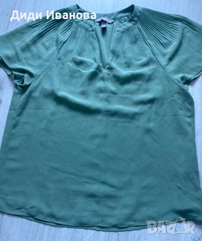 Дамска блуза с къс ръкав