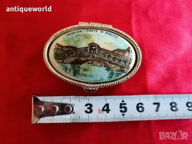 Стара Кутийка за хапчета , Емфие "ВЕНЕЦИЯ", снимка 6 - Антикварни и старинни предмети - 43210488