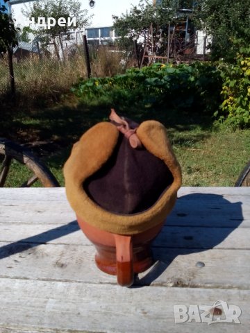 Стара шапка,ушанка #4, снимка 3 - Антикварни и старинни предмети - 26444867