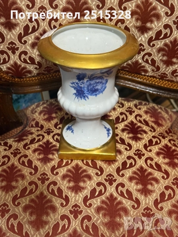 красива стара белгийска ваза