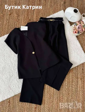 ‼️Намален‼️Дамски костюм 2 части, снимка 1
