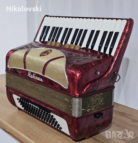 Акордеон Hohner Lucia II P, снимка 5 - Акордеони - 52884480