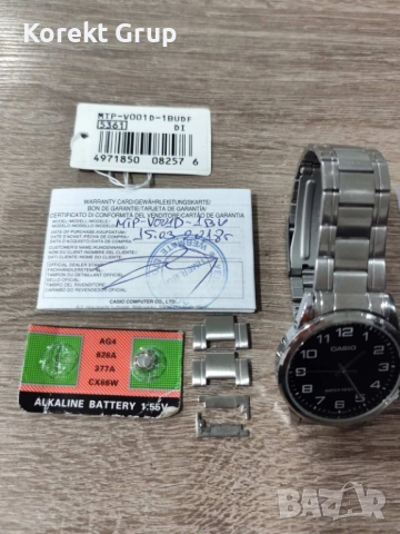 Часовник Casio MTP-V001D-1BV, снимка 6 - Мъжки - 52908719