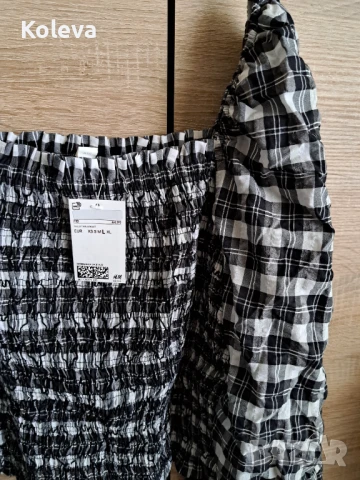 H&M нова блузка с етикет, снимка 3 - Блузи с дълъг ръкав и пуловери - 51030148