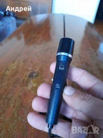 Стар микрофон Sharp MC-220DL, снимка 2 - Други ценни предмети - 53268458