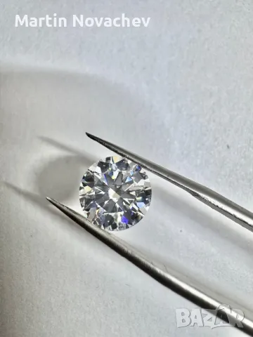 Диамант 3.5 карата , мойсанит, за бижу и подарък, снимка 9 - Други - 47125103