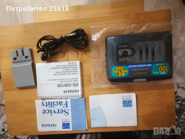 Aiwa HS-GM100, снимка 10 - Радиокасетофони, транзистори - 47723605