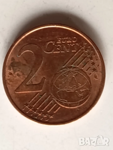 2 евро цента 2022г. Германия , снимка 2 - Нумизматика и бонистика - 53605466