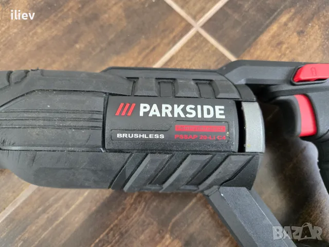 Акумулаторен саблен трион Parkside Performance PSSAP 20-LI C4, снимка 3 - Други инструменти - 48137854