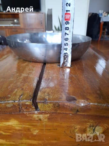 Стар неръждаем тиган,неръждавейка #2, снимка 2 - Антикварни и старинни предмети - 38672850