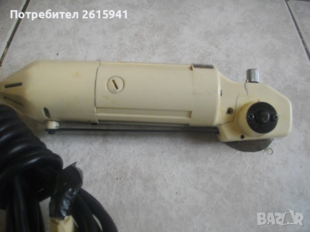 40 Вата Японска ф45мм-Електрическа Ножица Дискова Рязане На Плат-Шивашка/Кроячна-Кроялен Кутър, снимка 4 - Други инструменти - 40756247