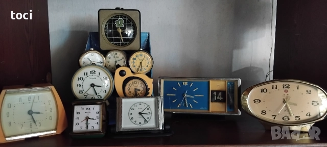 Лот от Стари будилници часовници