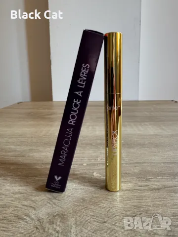 Tarte, Maracuja Juicy Lipstick, Cherry, Тарт – ново оригинално марково червено червило за устни,глос, снимка 4 - Декоративна козметика - 48902597
