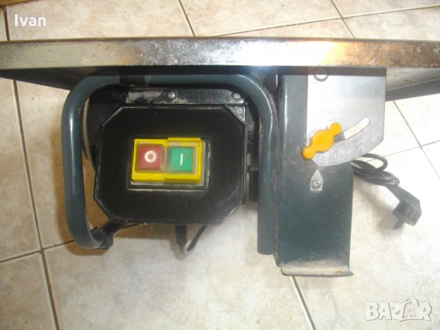 600 Вата-ф180мм-Машина Мокро-Сухо Рязане Плочки-Почти Нова-Реже 33 мм-Отлична, снимка 7 - Други инструменти - 33500161