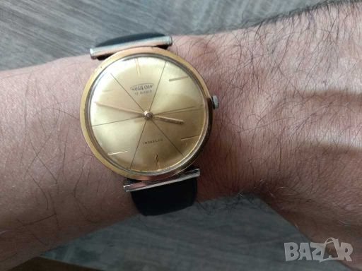 Aureole swiss fancy 17 jewels , снимка 2 - Мъжки - 39046970