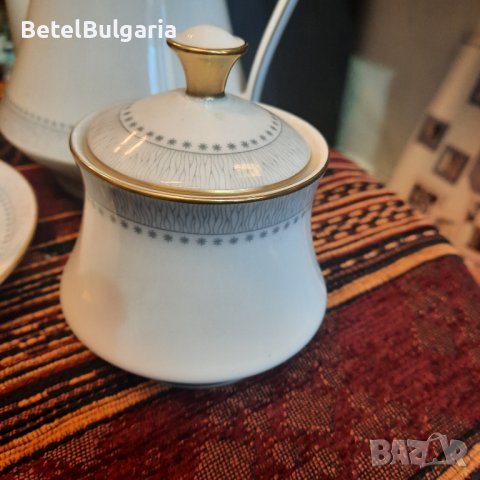 Tettau Royal фин костен порцелан сет  за кафе, снимка 4 - Антикварни и старинни предмети - 43792035