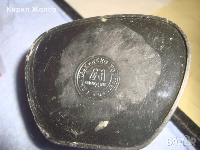 КРАСИВИ СТАРИ ПОЗЛАТЕНИ БУТОНЕЛИ - ТРАКИЙСКО ТВОРЧЕСТВО Пловдив КОПЧЕТА за РЪКАВЕЛИ с КУТИЙКА 28911, снимка 9 - Антикварни и старинни предмети - 37590306