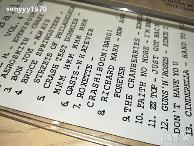 rock ballads 4-касета 1507221244, снимка 17 - Аудио касети - 37398667