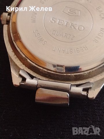 Марков мъжки часовник SEIKO 5 QUARTZ SWISS MOVT класически модел 42794, снимка 7 - Мъжки - 43741619