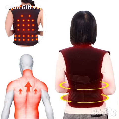 Турмалинова жилетка за правилна стойка със самозагряващ ефект, снимка 6 - Други - 43511169