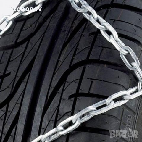 Автомобилни вериги за сняг - Меча стъпка (KN080) 13'' - 16'' 2бр./к-т., снимка 7 - Аксесоари и консумативи - 43298063