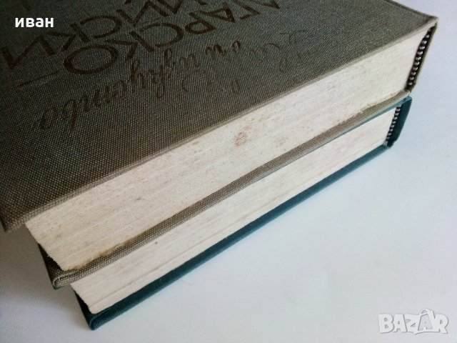 Българско-Английски речник  Том 1 и 2 - 1988 г., снимка 12 - Чуждоезиково обучение, речници - 33499705