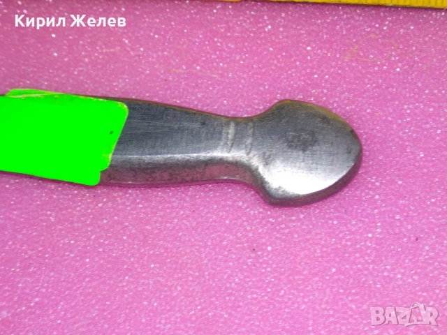 СТАРИННА КРАСИВА ЗДРАВА МАЛКА ЕРГЕНСКА КАМА МАЙСТОРСКА РЪЧНА ИЗРАБОТКА За КОЛЕКЦИЯ НОЖ НОЖЧЕ 38424, снимка 11 - Колекции - 44035755