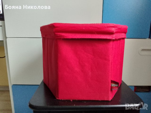 Сгъваема кутия табуретка LEGO, снимка 4 - Конструктори - 43377237