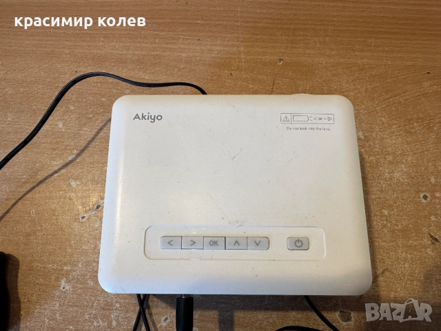 мини LED проектор "Akyio", снимка 6 - Плейъри, домашно кино, прожектори - 52924587