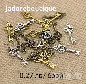 Метални елементи/ висулки за декорация / бижута различни видове, снимка 3 - Други - 41836349