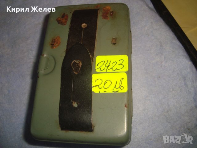 СТАРО СИГНАЛНО МЕТАЛНО РЯДКО РЕТРО БДЖ ФЕНЕРЧЕ с 4 ЦВЯТА 2423 , снимка 9 - Антикварни и старинни предмети - 38276919