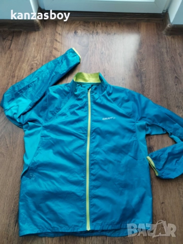 Craft Focus Hood Jacket - страхотна мъжка ветровко M , снимка 5 - Спортни дрехи, екипи - 51813286
