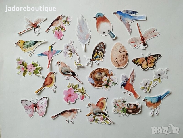 Дизайнерски стикери за скрапбук Пролет/ Великден различни видове, снимка 6 - Други - 48903618