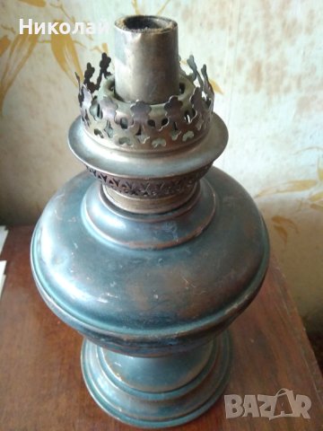 Старинна газена , газова лампа, снимка 3 - Антикварни и старинни предмети - 44028231