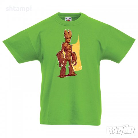 Детска тениска Marvel Groot 1 Игра,Изненада,Подарък,Геймър,, снимка 9 - Детски Блузи и туники - 36716777